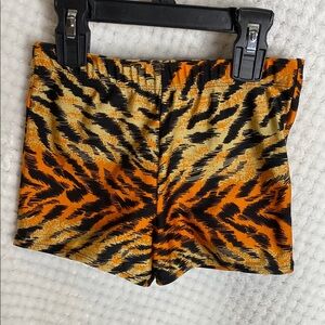 Tiger Print Pizzazz Performance Wear Shorts